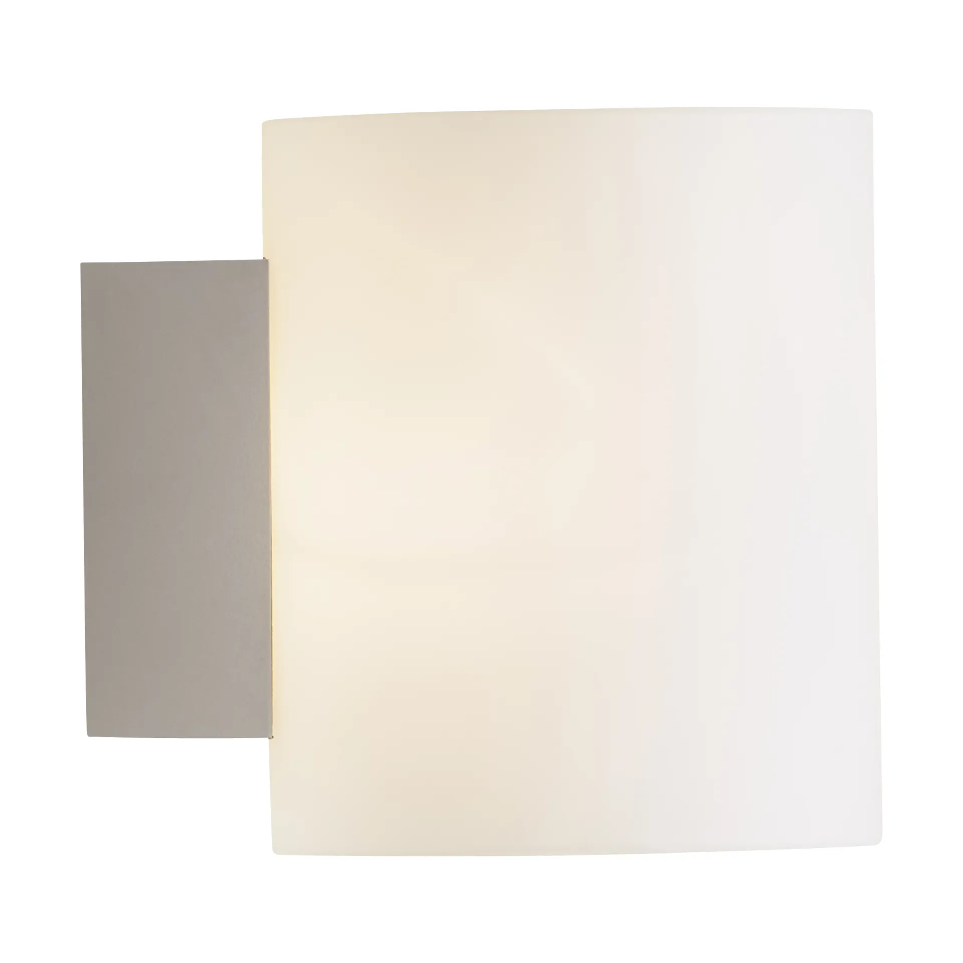 Evoke wandlamp klein, Wit-opaal glas Herstal