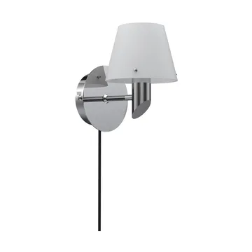 Gil wandlamp - Chroom-opaalglas - Herstal