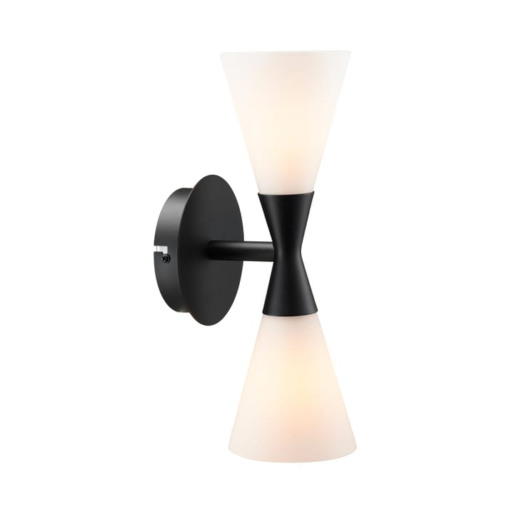 Harlekin duo wandlamp - Matzwart - Herstal