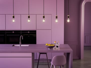 Holder hanglamp - Matzwart - Herstal