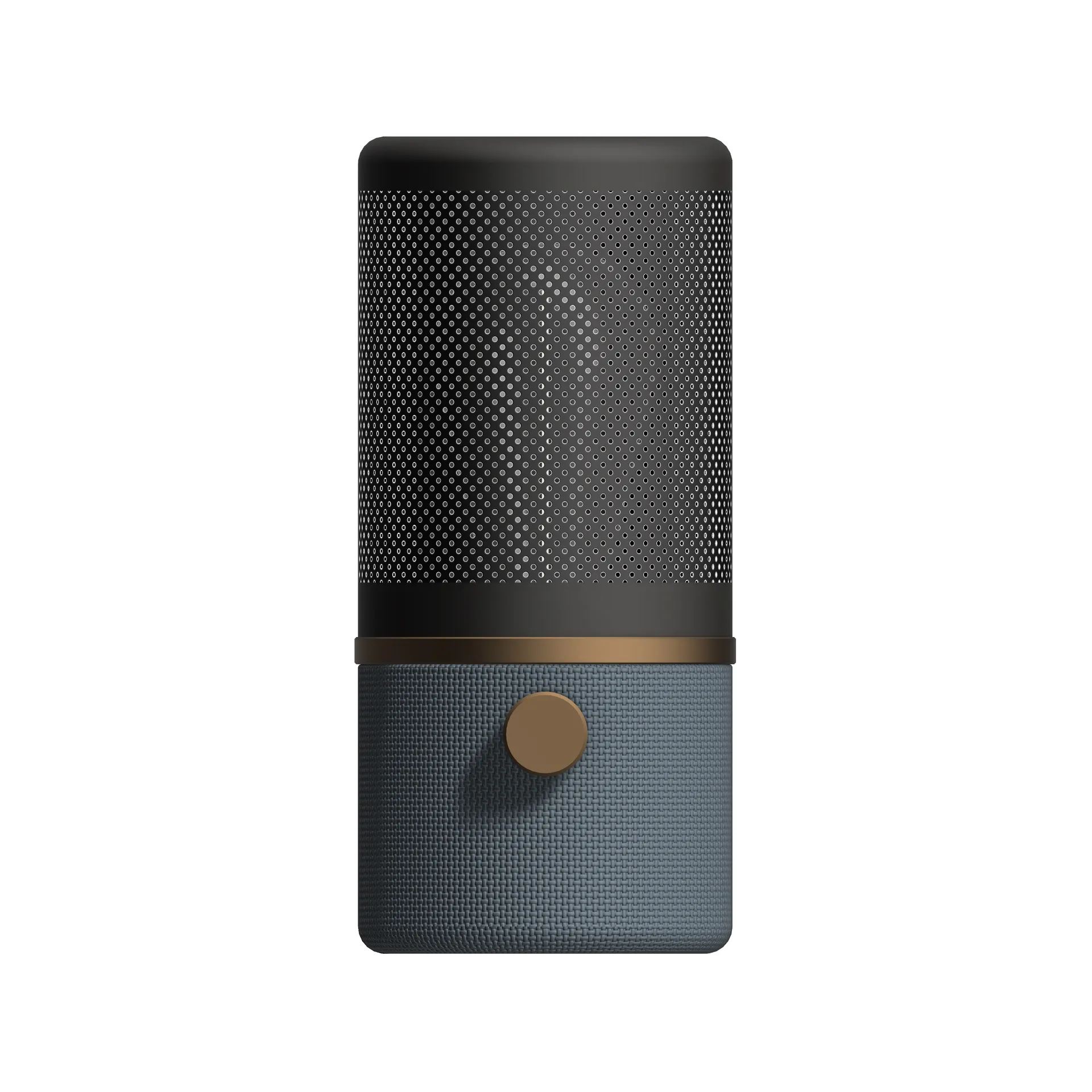 Jazz tafellamp 24 cm, Blauw-matzwart Herstal