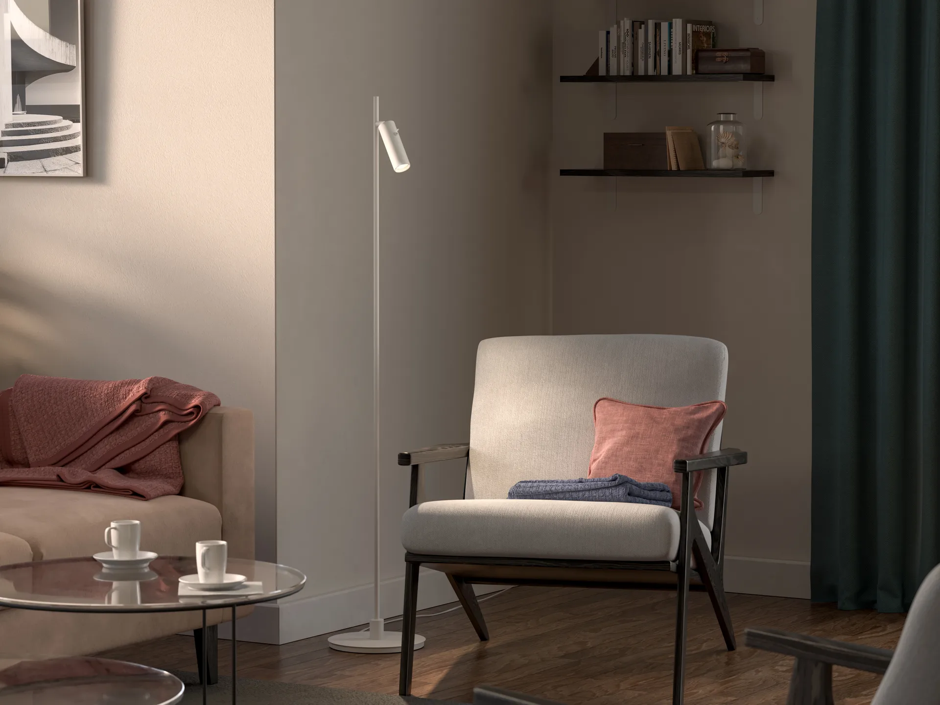 Pipeline vloerlamp, Matwit Herstal