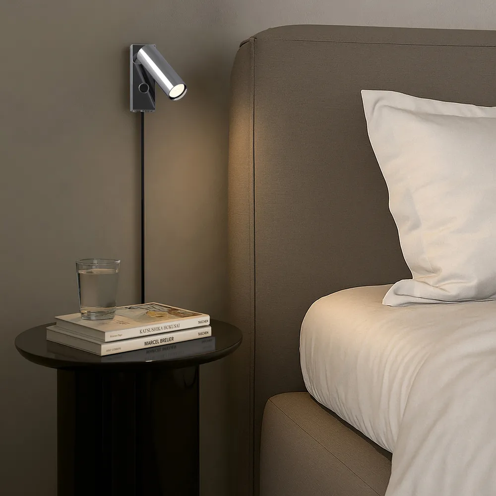 Pipeline wandlamp, Chroom Herstal