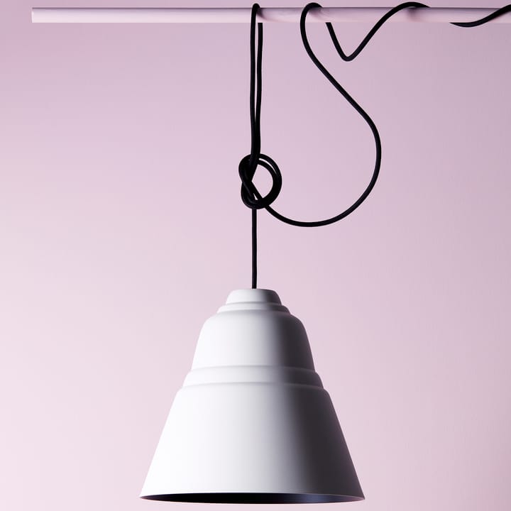 Relief hanglamp 30 cm, Parelwit Herstal