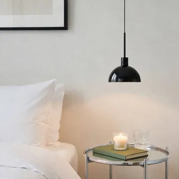 Vienda hanglamp - Hoogglans zwart - Herstal