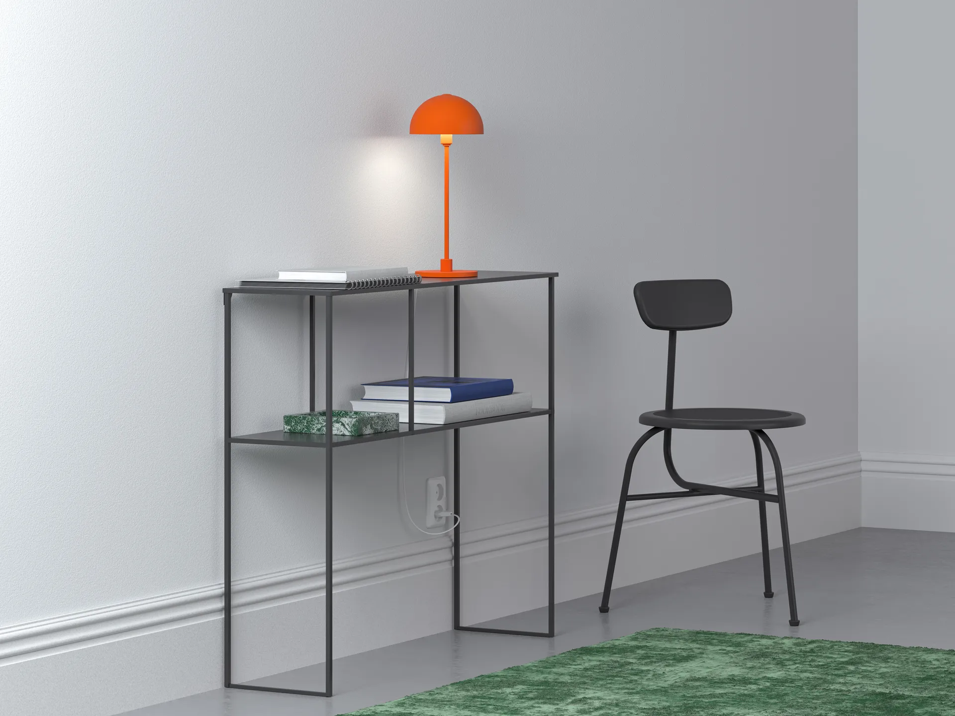 Vienda Mini tafellamp, Oranje Herstal