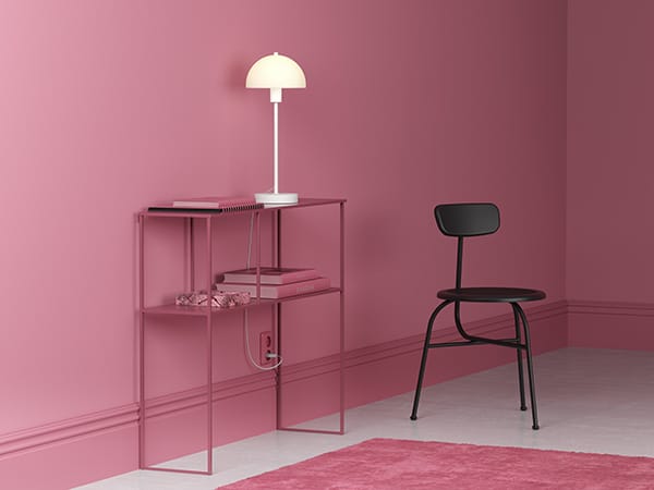 Vienda tafellamp 50 cm, Wit-opaalglas Herstal