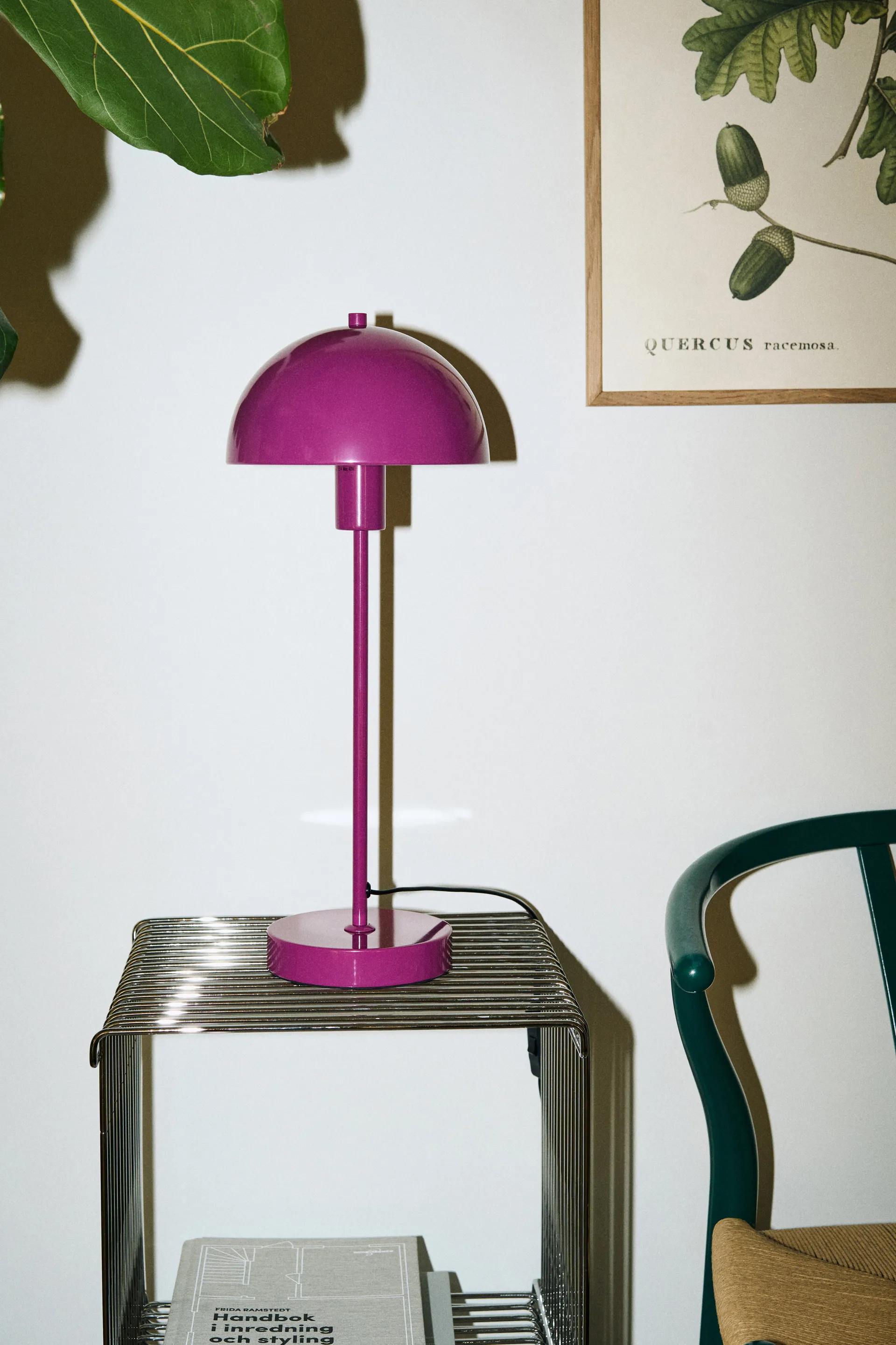 Vienda tafellamp, Dragon purple Herstal