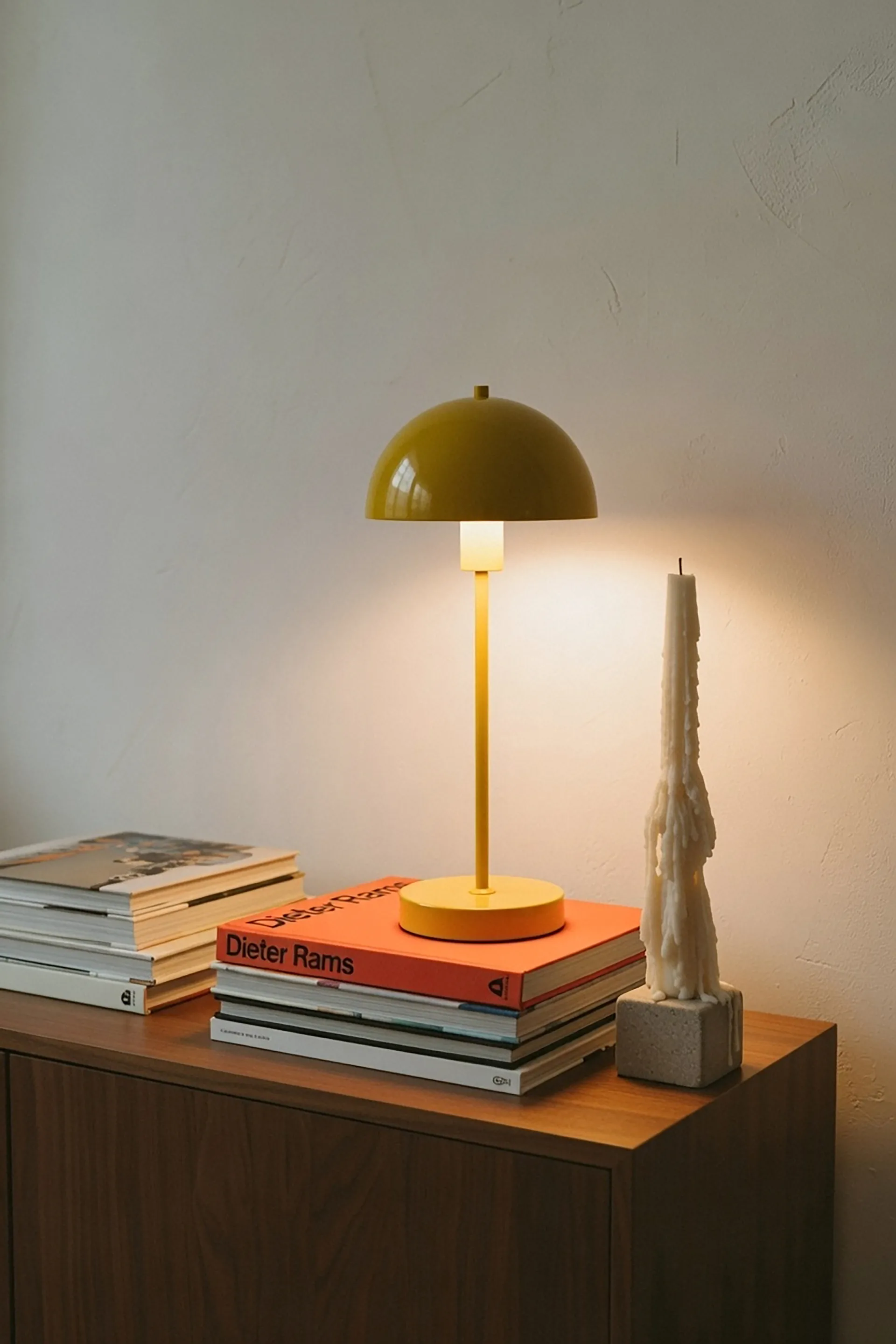 Vienda tafellamp, Mango yellow Herstal