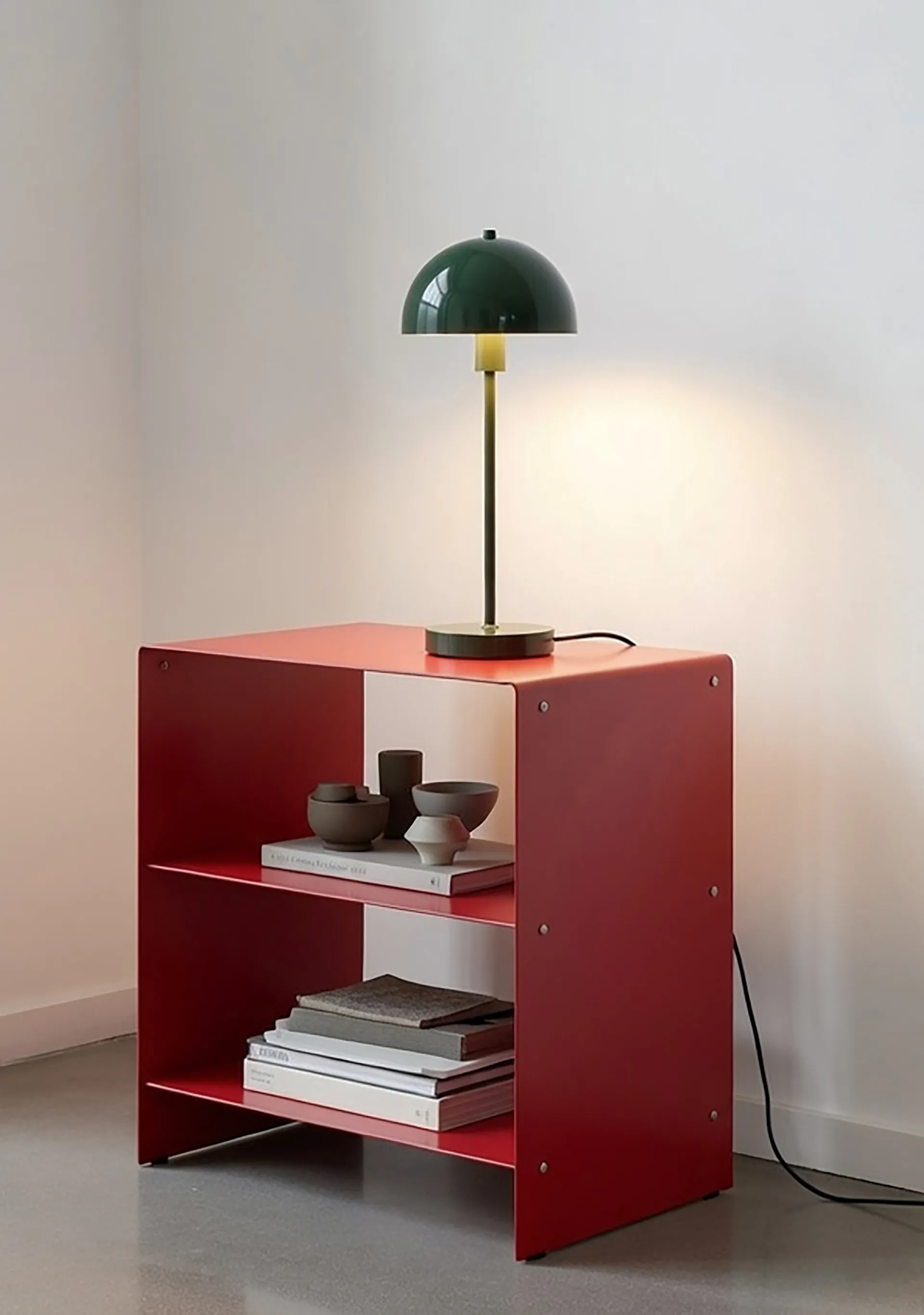 Vienda tafellamp, Oak leaf green Herstal