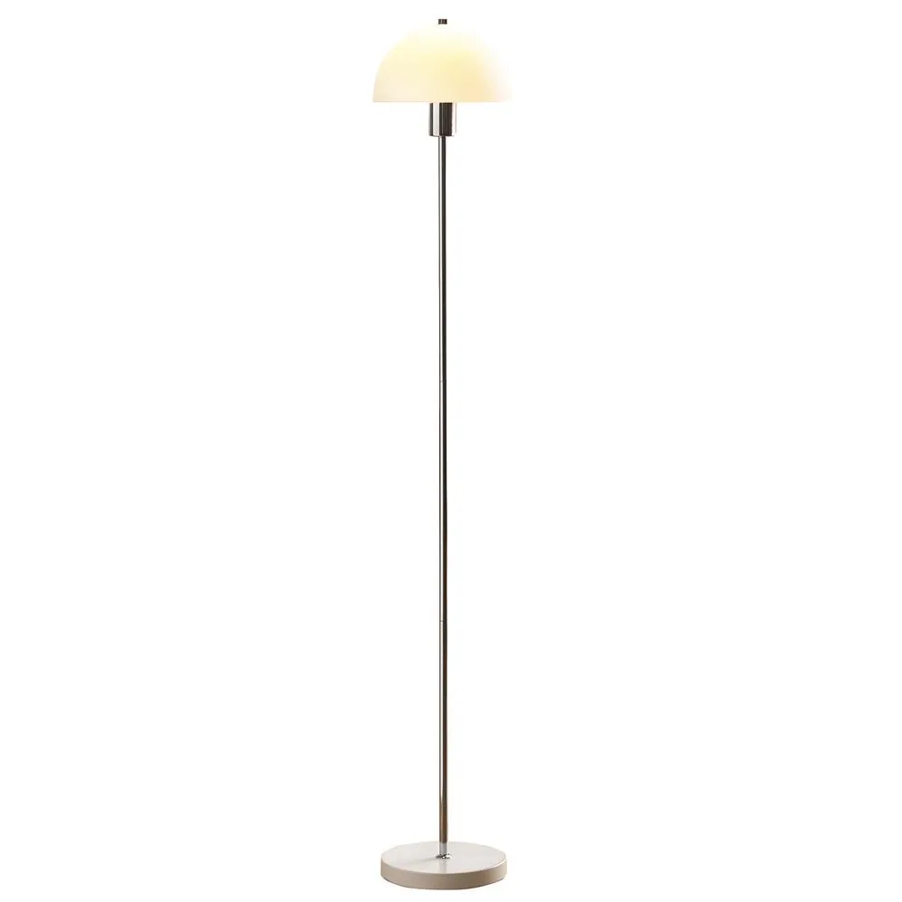 Herstal Vienda vloerlamp wit-glas