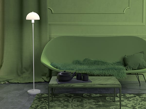 Vienda vloerlamp, Wit-opaalglas Herstal