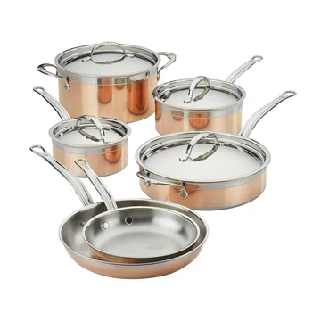 Hestan Copperbond kook- en koekenpannenset - 10-delig - Hestan