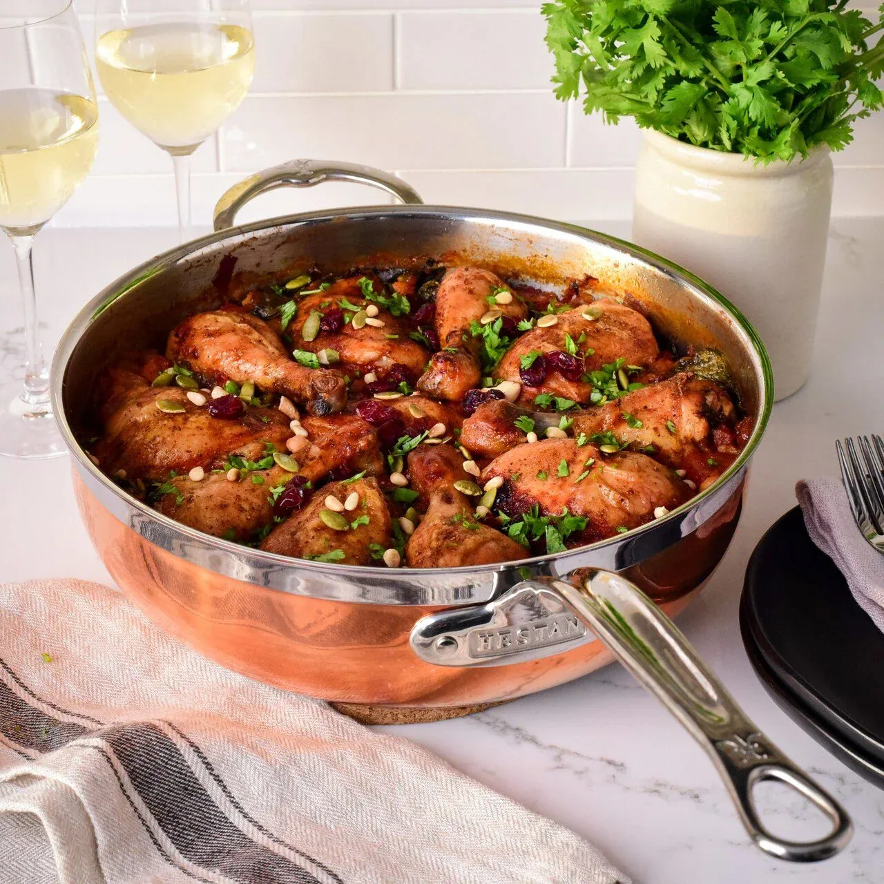 Hestan Copperbond sauteerpan, 4,7 l Hestan