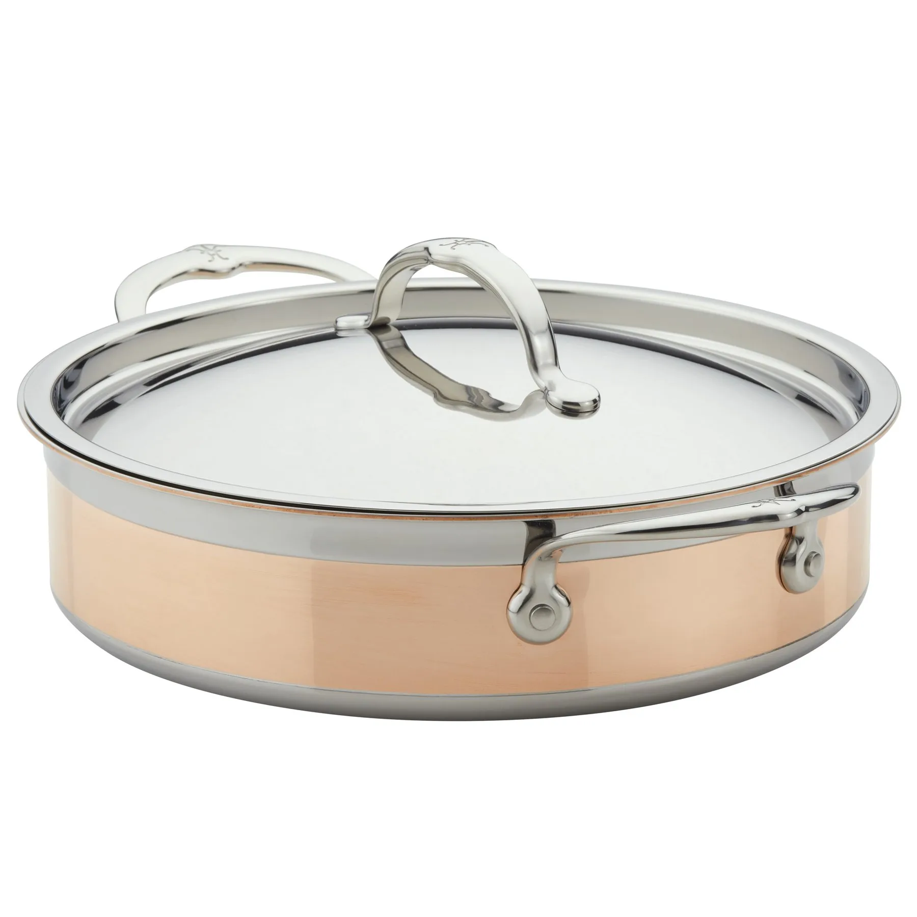 Hestan Copperbond sauteerpan met deksel, 3,3 l Hestan