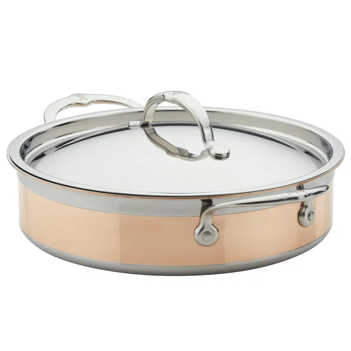 Hestan Copperbond sauteerpan met deksel - 3,3 l - Hestan