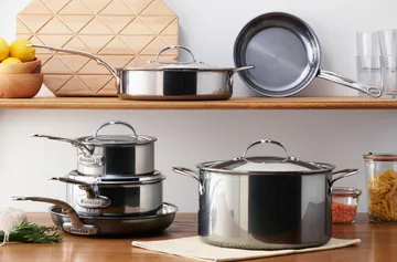 Hestan Nanobond kook- en bakpan set. - 10-delig - Hestan