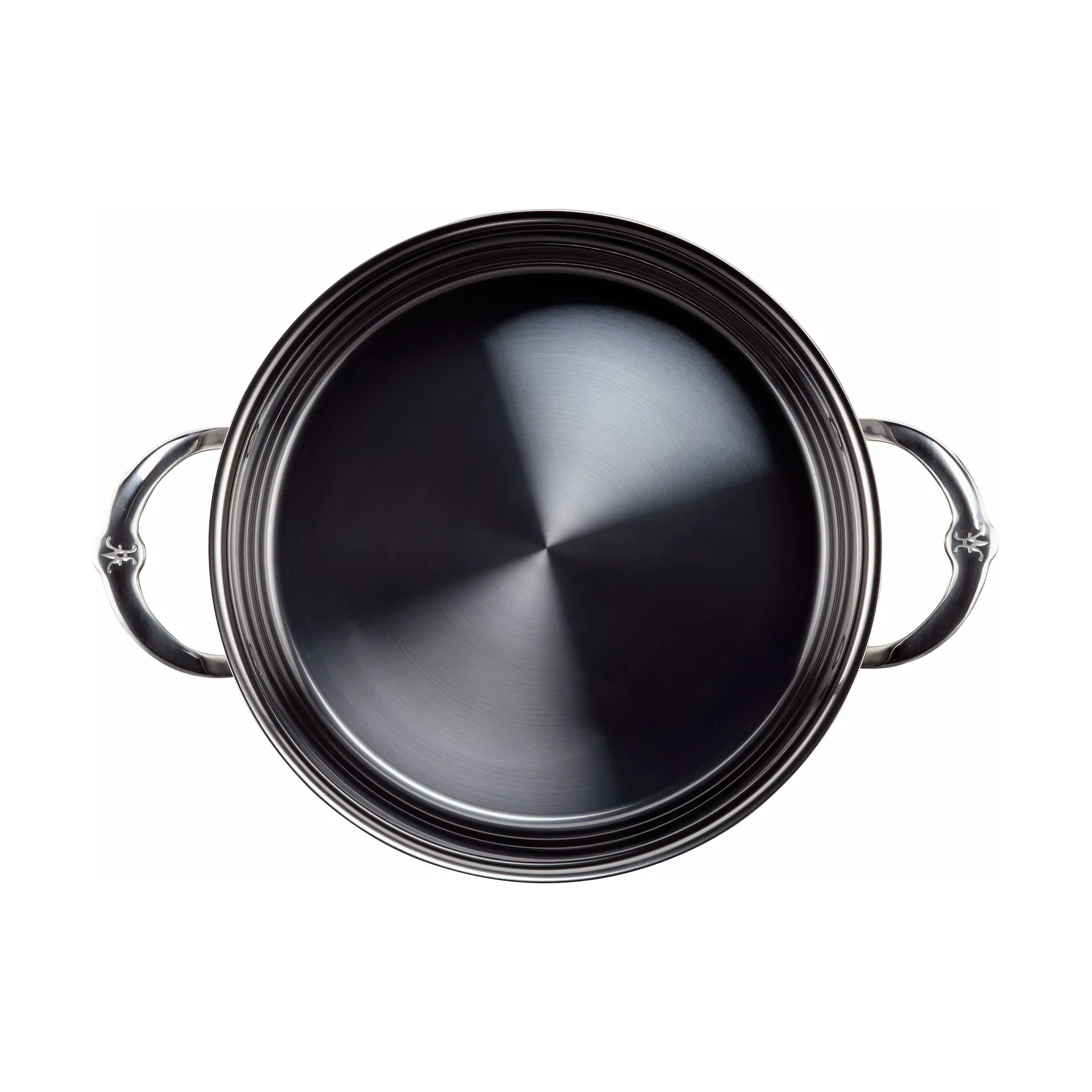 Hestan Nanobond pan met deksel 7,6 L, Roestvrij staal Hestan