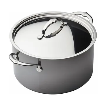 Hestan Nanobond pan met deksel 7,6 L - Roestvrij staal - Hestan