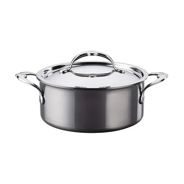 Hestan Nanobond soeppan met deksel 2,8 L. - Roestvrij staal - Hestan
