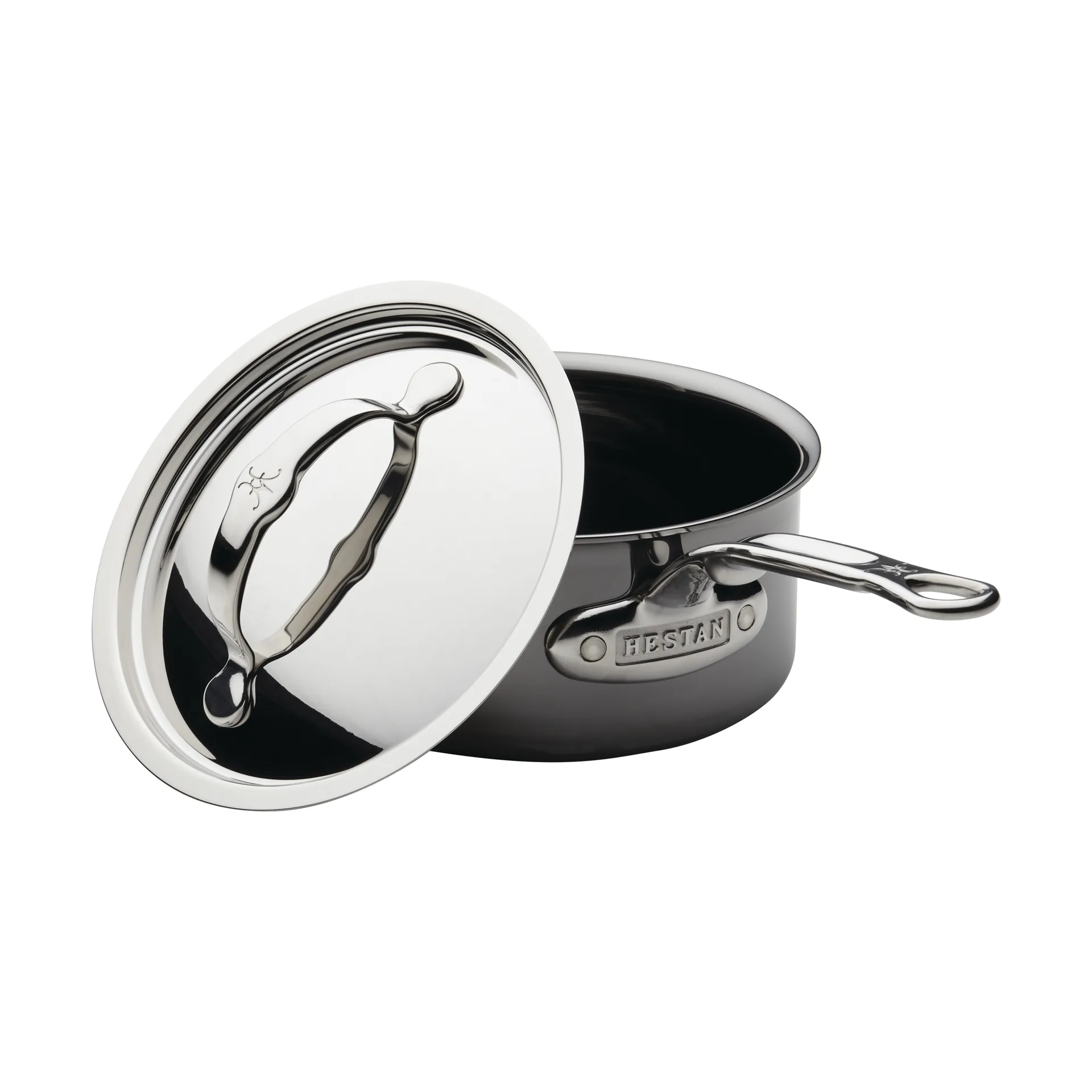 Hestan Nanobond steelpan met deksel, 1,4 L Hestan