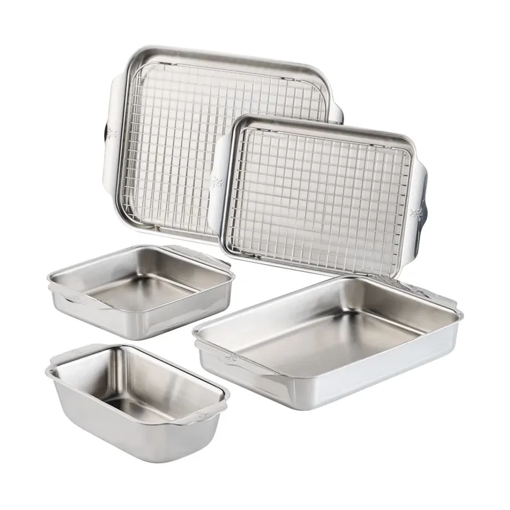 Hestan Ovenbond essential ovenset - Roestvrij staal, 7-delig - Hestan