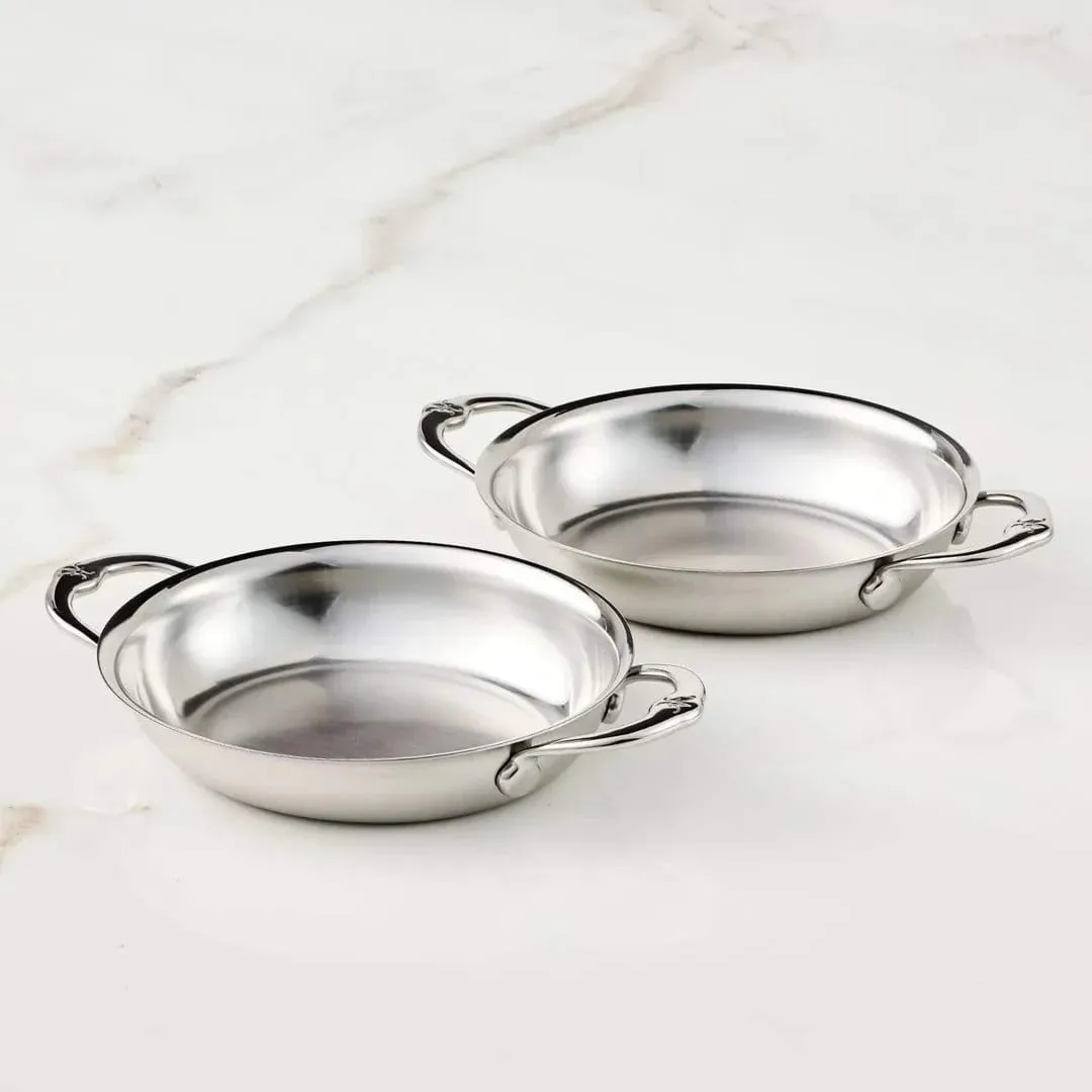 Hestan Provisions ovale ovenschaal, Mini, open, 2-pack, 17 cm Hestan