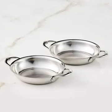 Hestan Provisions ovale ovenschaal - Mini, open, 2-pack, 17 cm - Hestan
