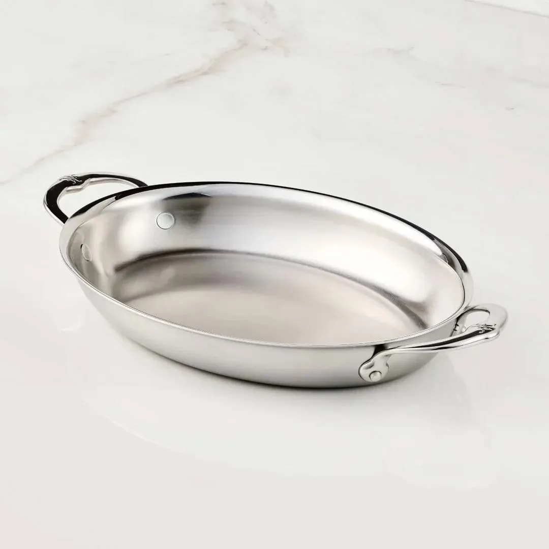 Hestan Provisions ovale ovenschaal, Open, 30x21 cm Hestan