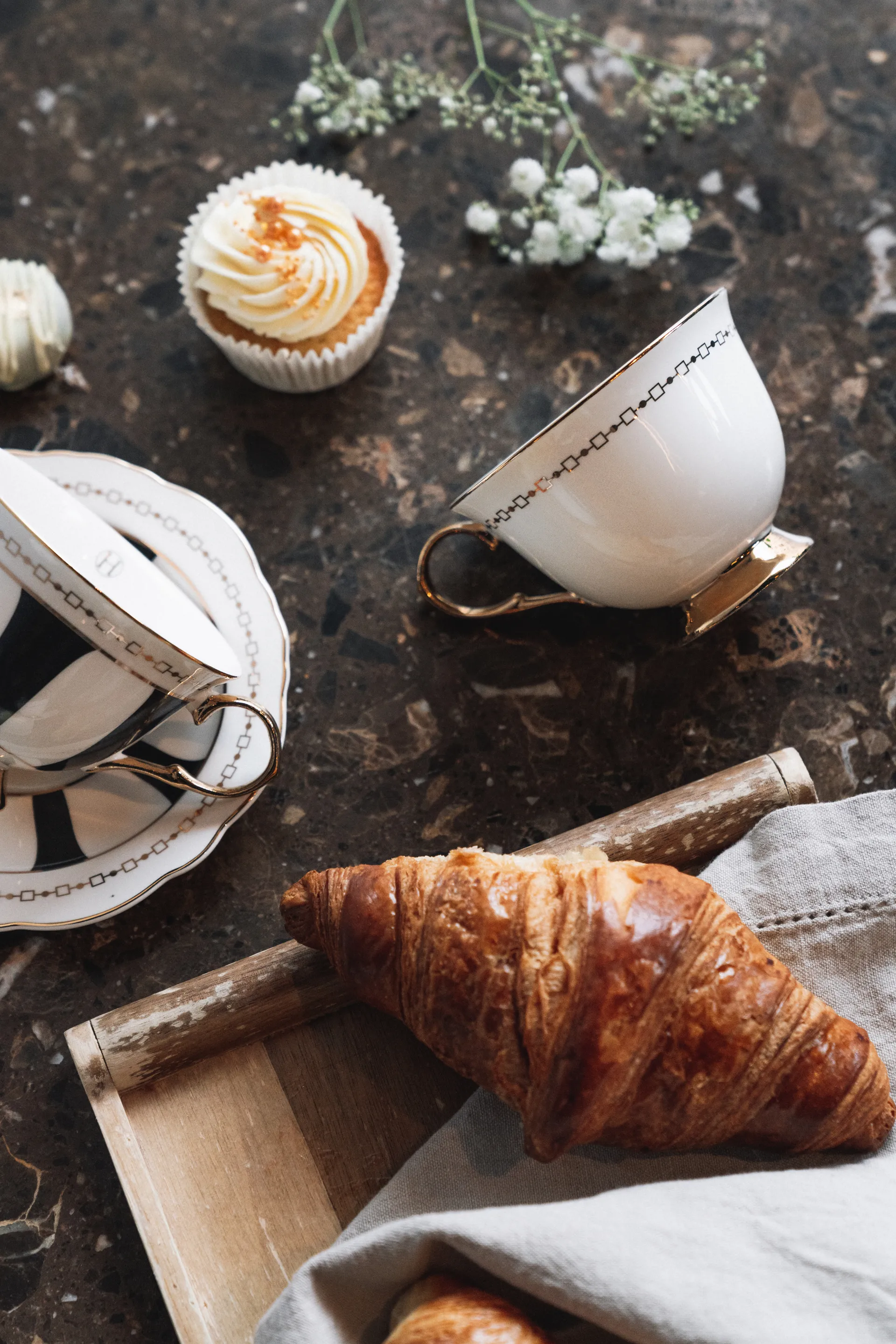 Anima Bianco kop met schotel, 22 cl Hilke Collection