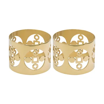 Anima Gemella servetring 2-pack - Koper - Hilke Collection