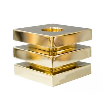 Cara kandelaar - Massief messing - Hilke Collection