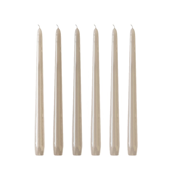 Herrgårdsljus kaarsen 30 cm 6-pack - Lichtbeige - Hilke Collection