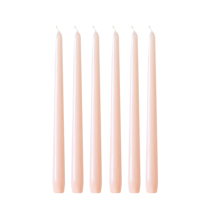 Herrgårdsljus kaarsen 30 cm 6-pack - Roze Glans - Hilke Collection