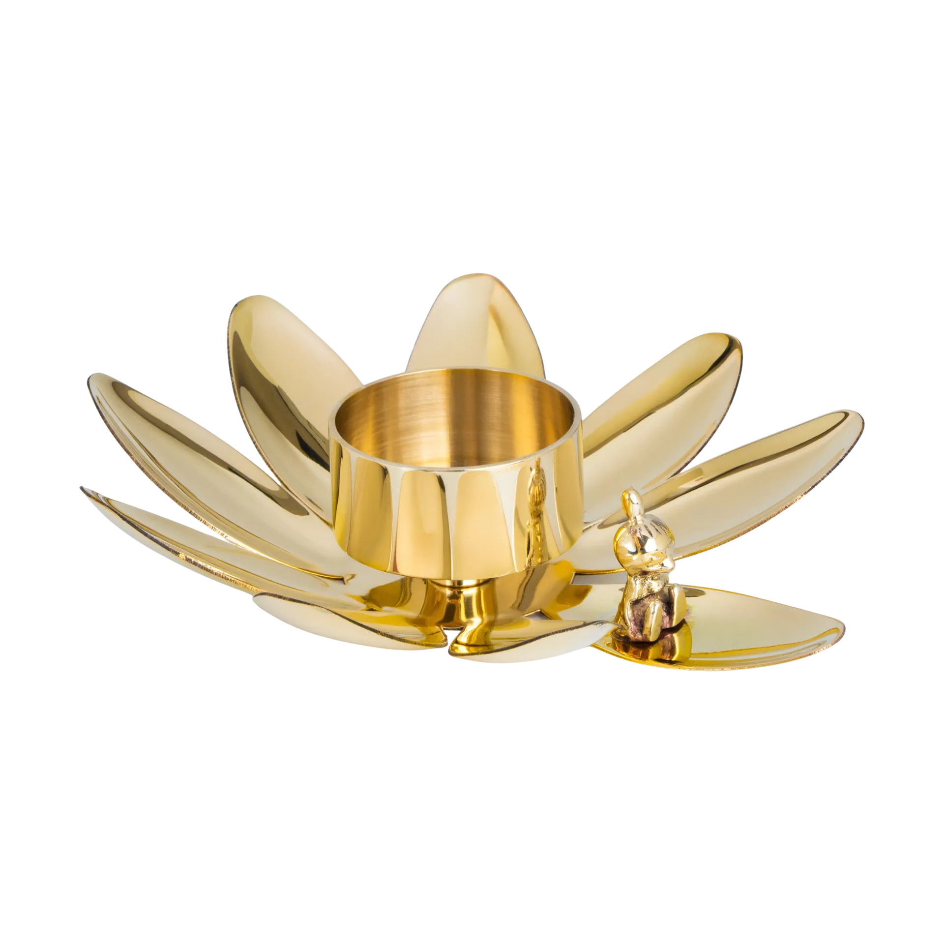 Hilke X Moomin Little My kandelaar, Messing Hilke Collection