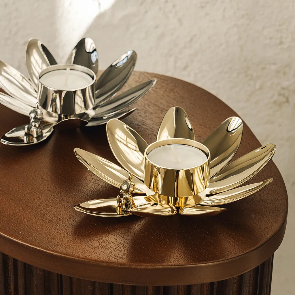 Hilke X Moomin Little My kandelaar, Messing Hilke Collection