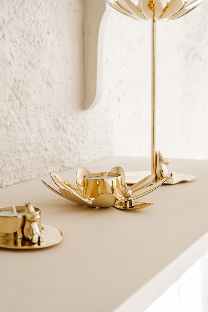 Hilke X Moomin Little My kandelaar, Messing Hilke Collection