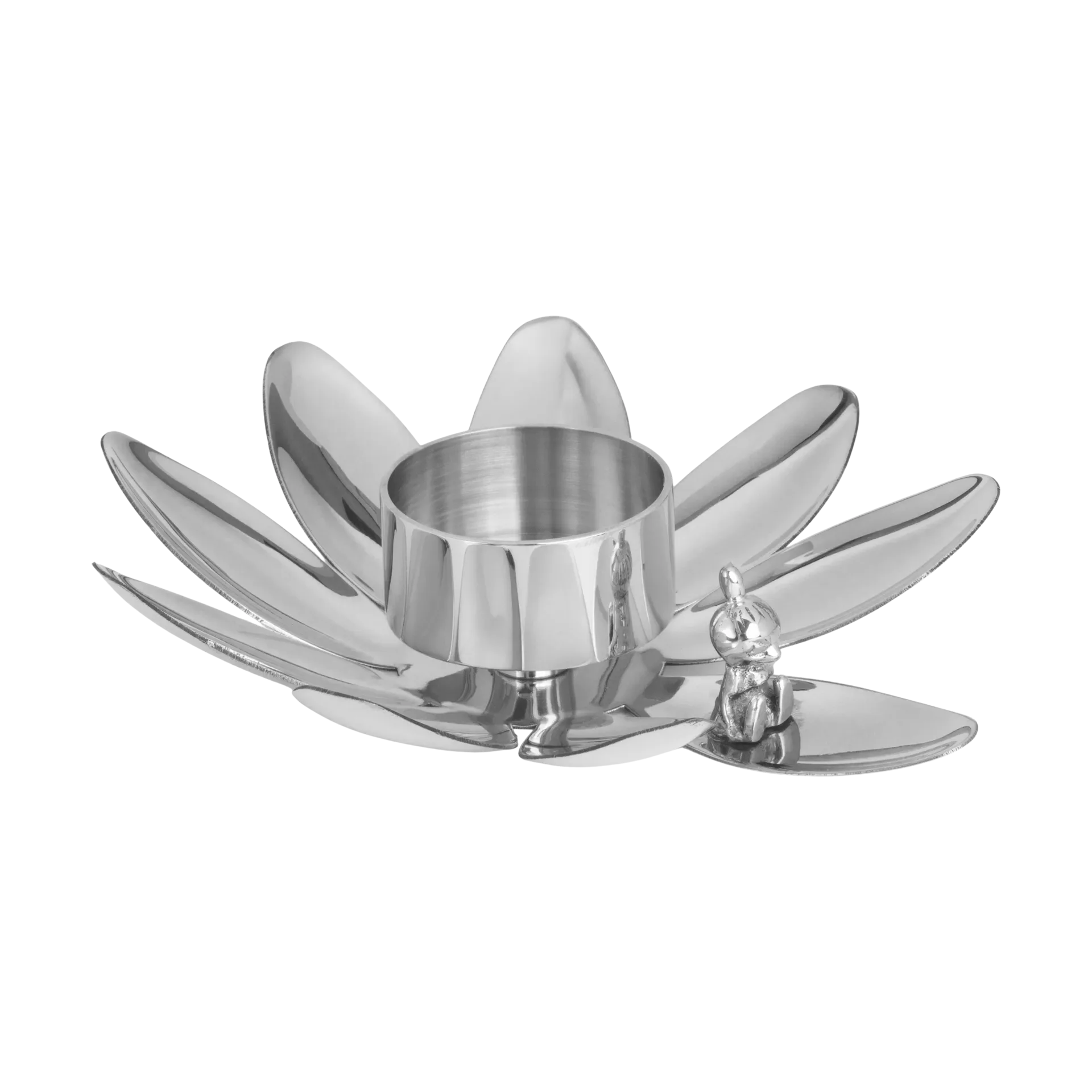 Hilke X Moomin Little My kandelaar, Vernikkeld messing Hilke Collection