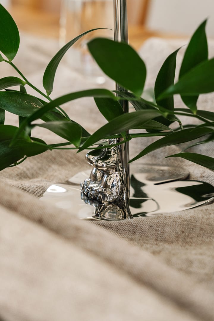 Hilke X Moomin Little My kandelaar, Vernikkeld messing Hilke Collection