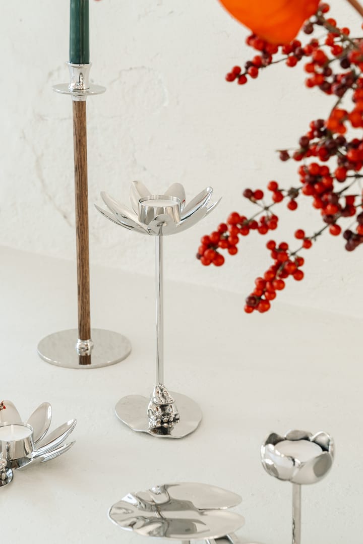 Hilke X Moomin Little My kandelaar, Vernikkeld messing Hilke Collection