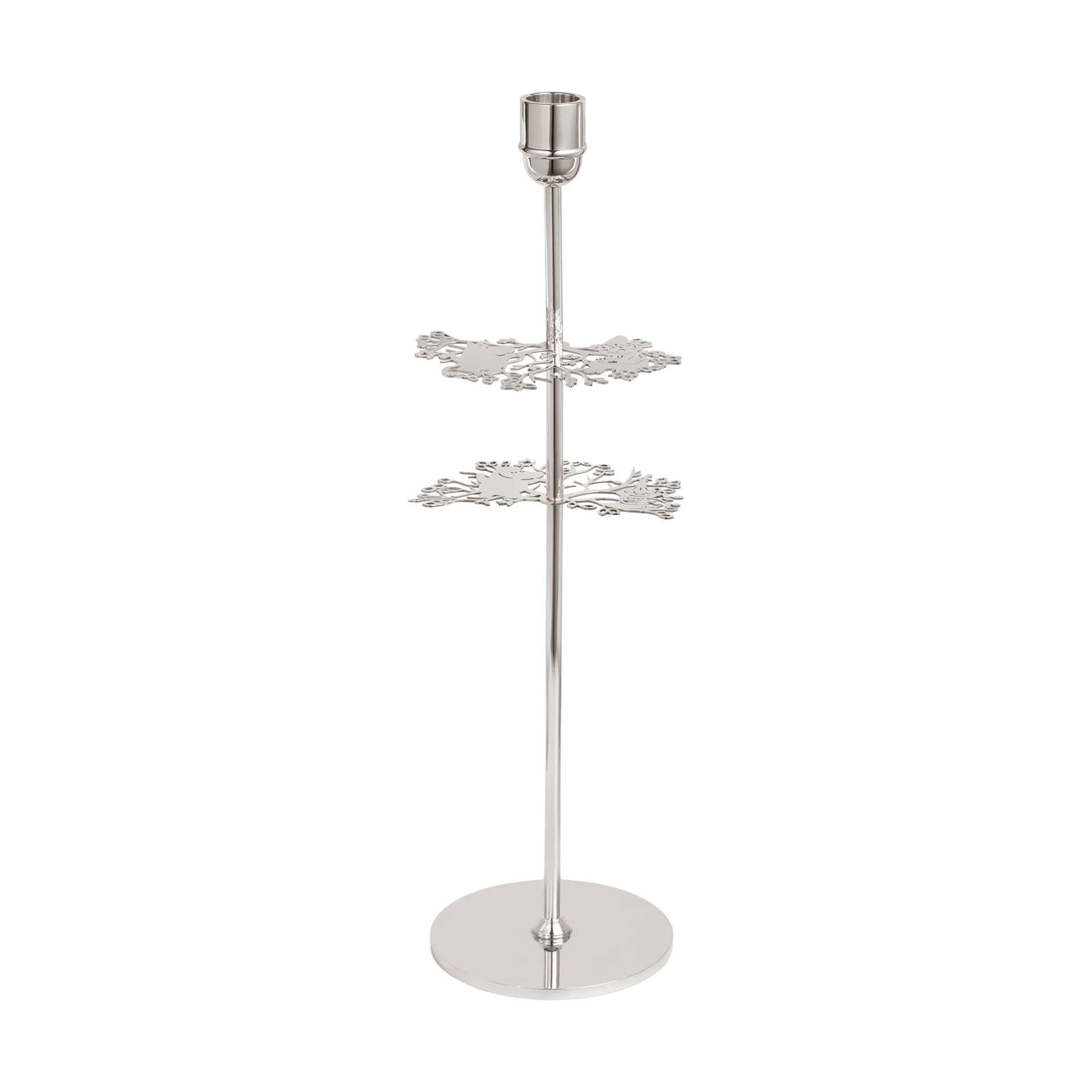 Hilke X Moomin No.2 kandelaar, Vernikkeld messing Hilke Collection