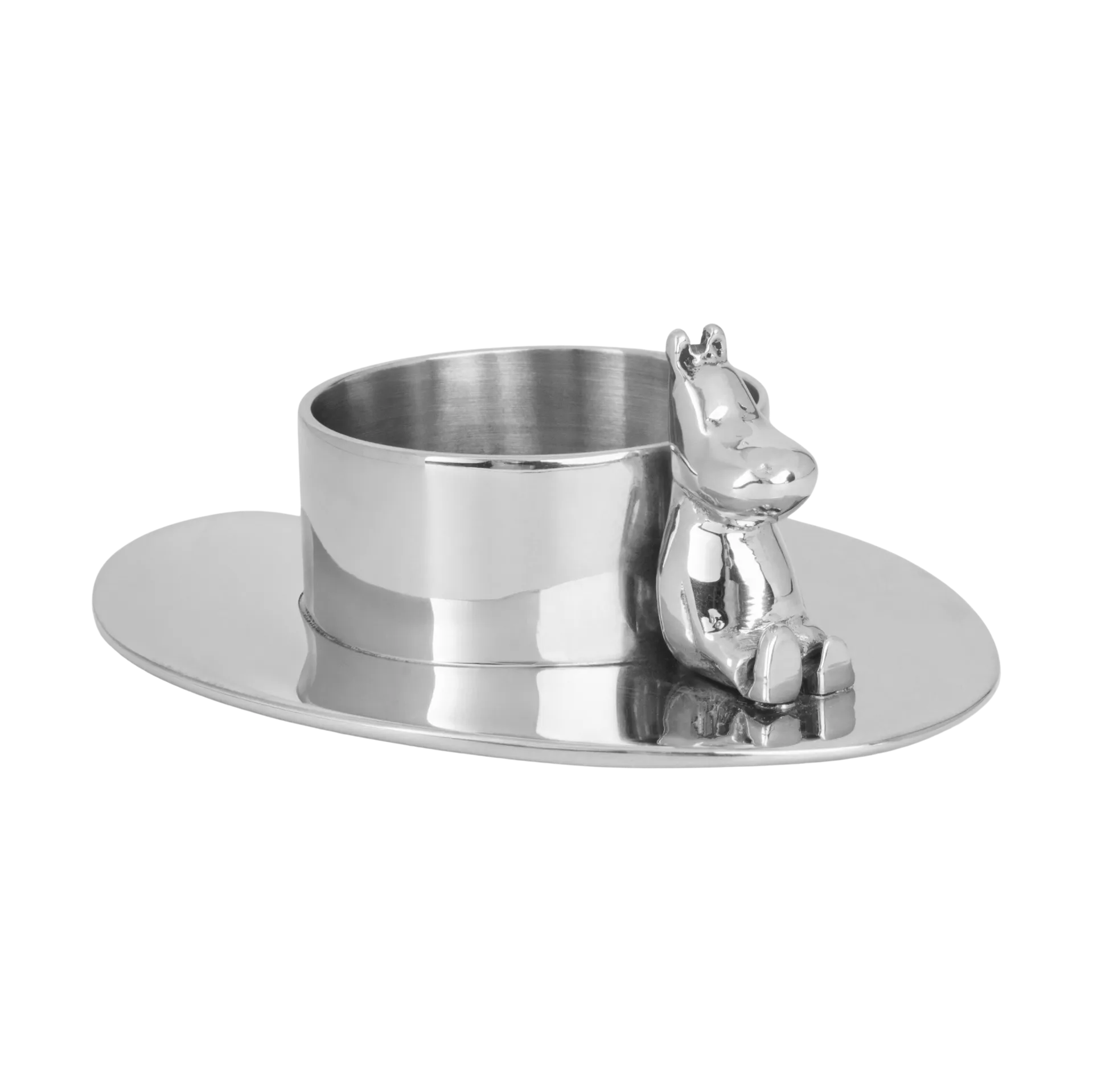 Hilke X Moomin No.3 kandelaar, Vernikkeld messing Hilke Collection