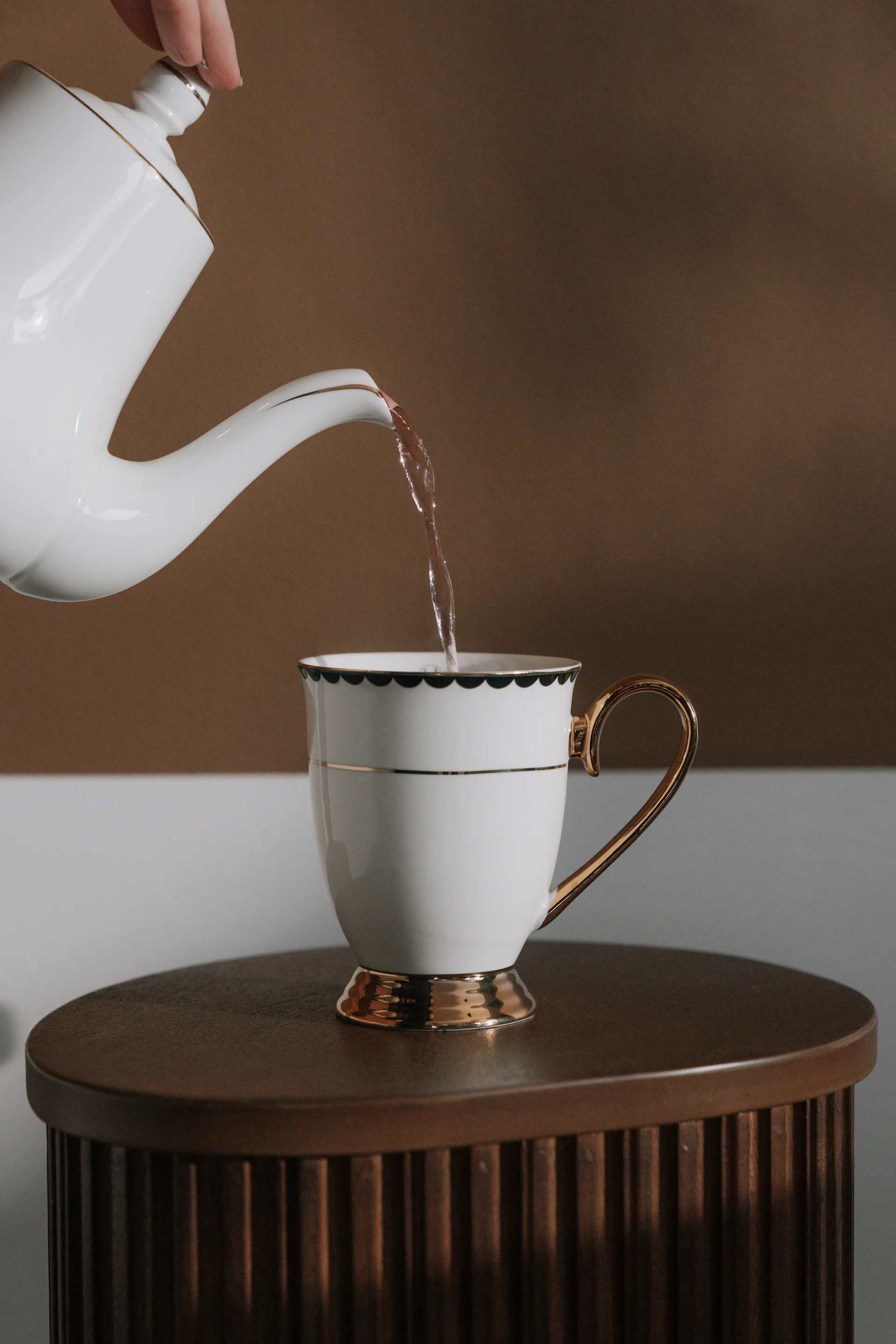 Lignano Sabbiadoro mok 28 cl, Wit Hilke Collection