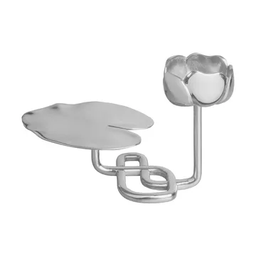 Ninfea No.1 kandelaar - Vernikkeld messing - Hilke Collection