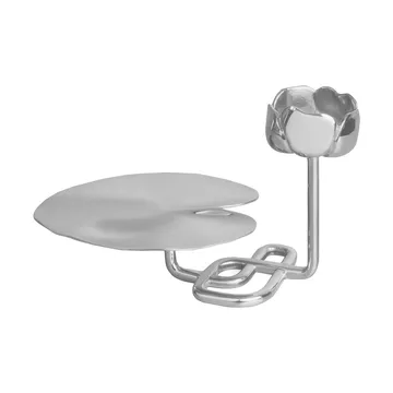 Ninfea No.2 kandelaar - Vernikkeld messing - Hilke Collection