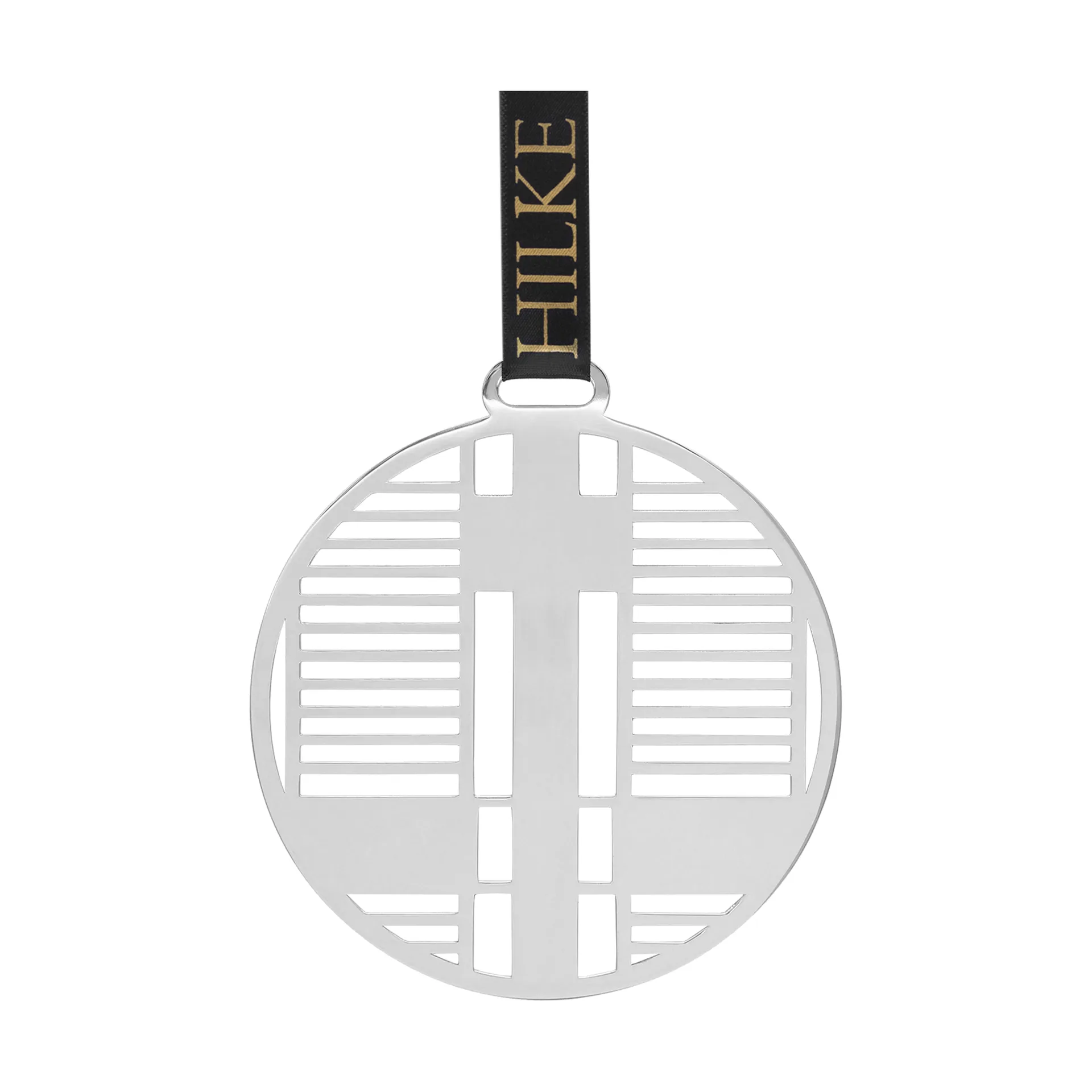 Piano kerstboomversiering, Vernikkeld messing Hilke Collection