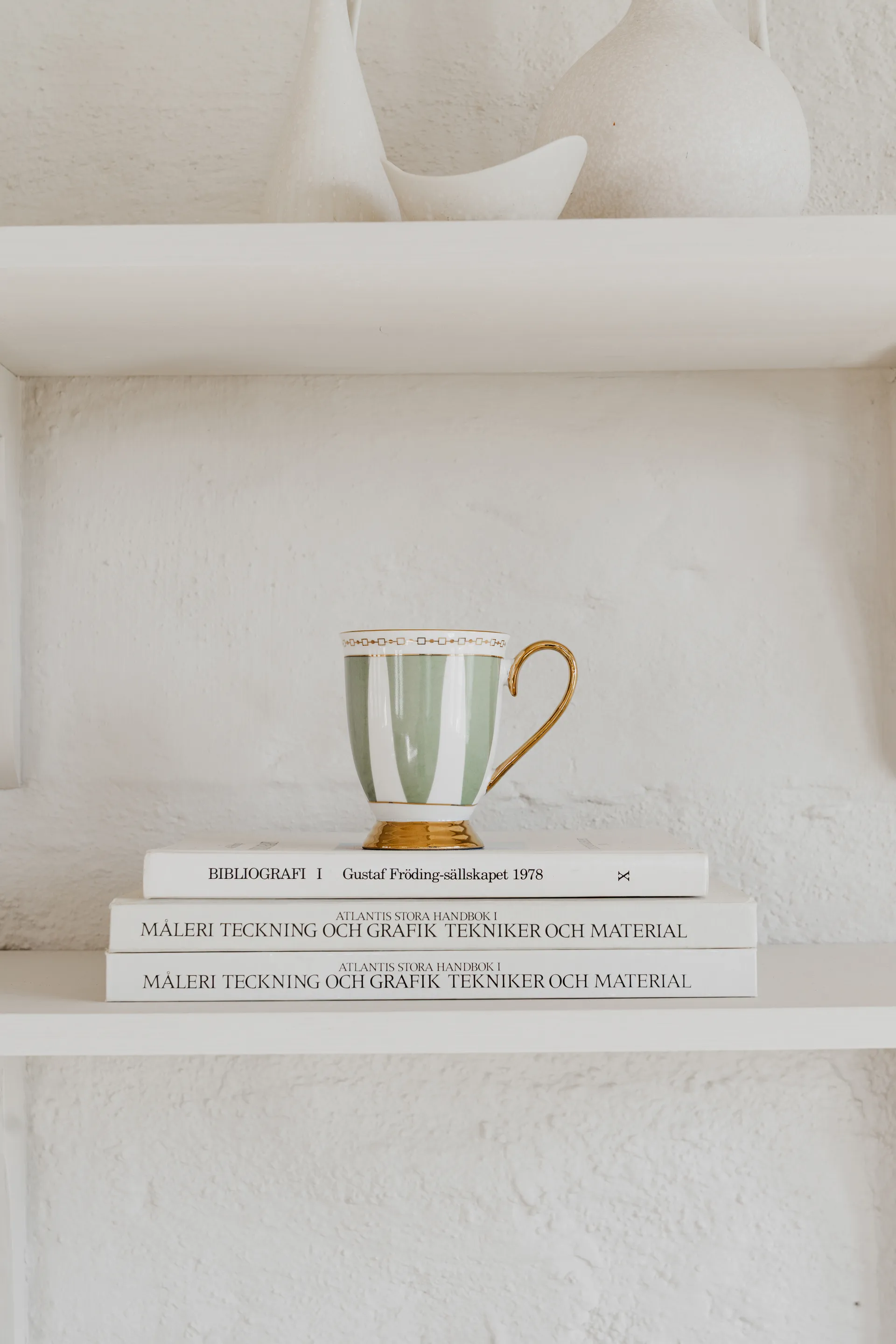 Strisce Salvia mok, 28 cl Hilke Collection