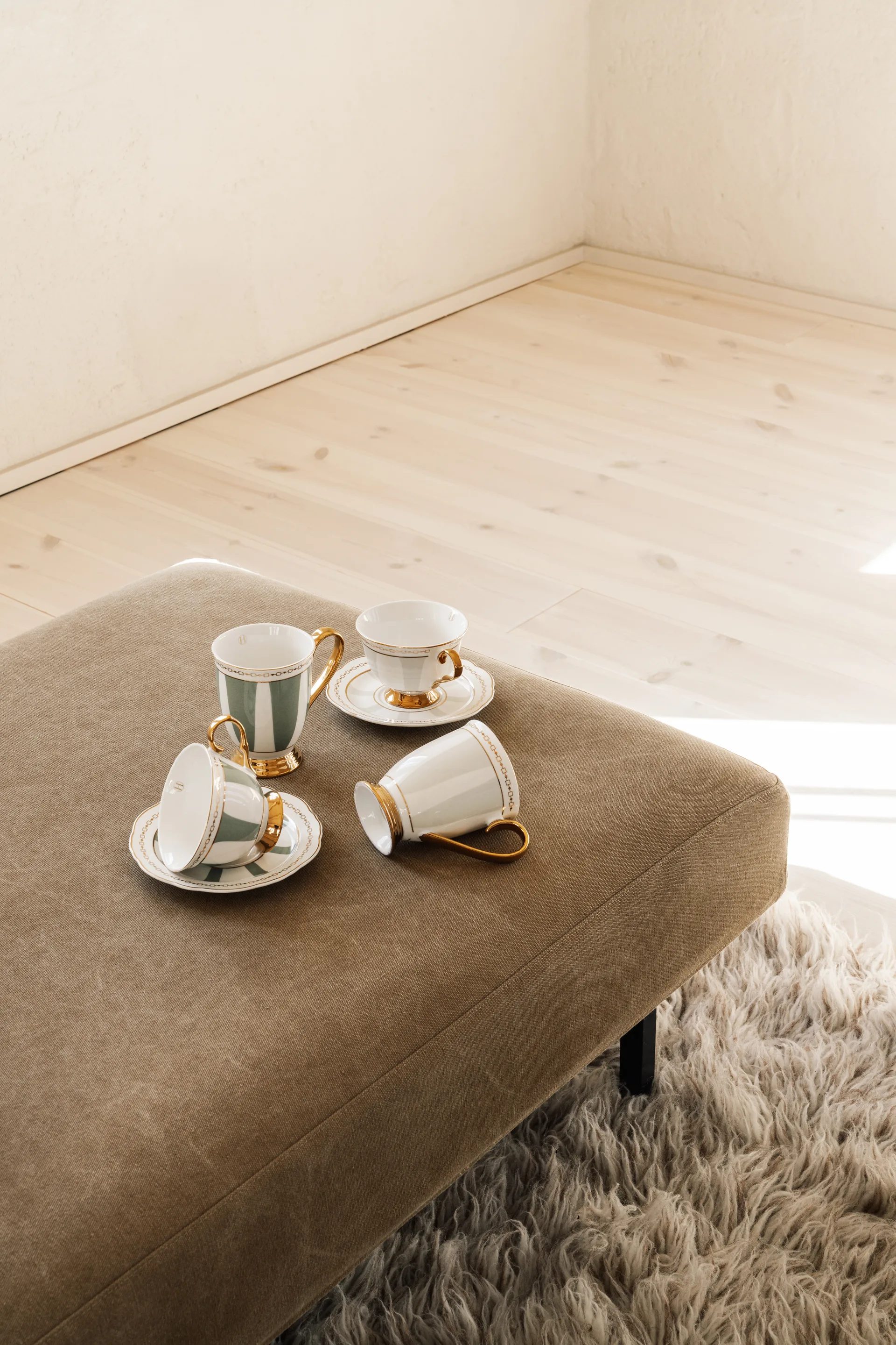 Strisce Salvia mok, 28 cl Hilke Collection