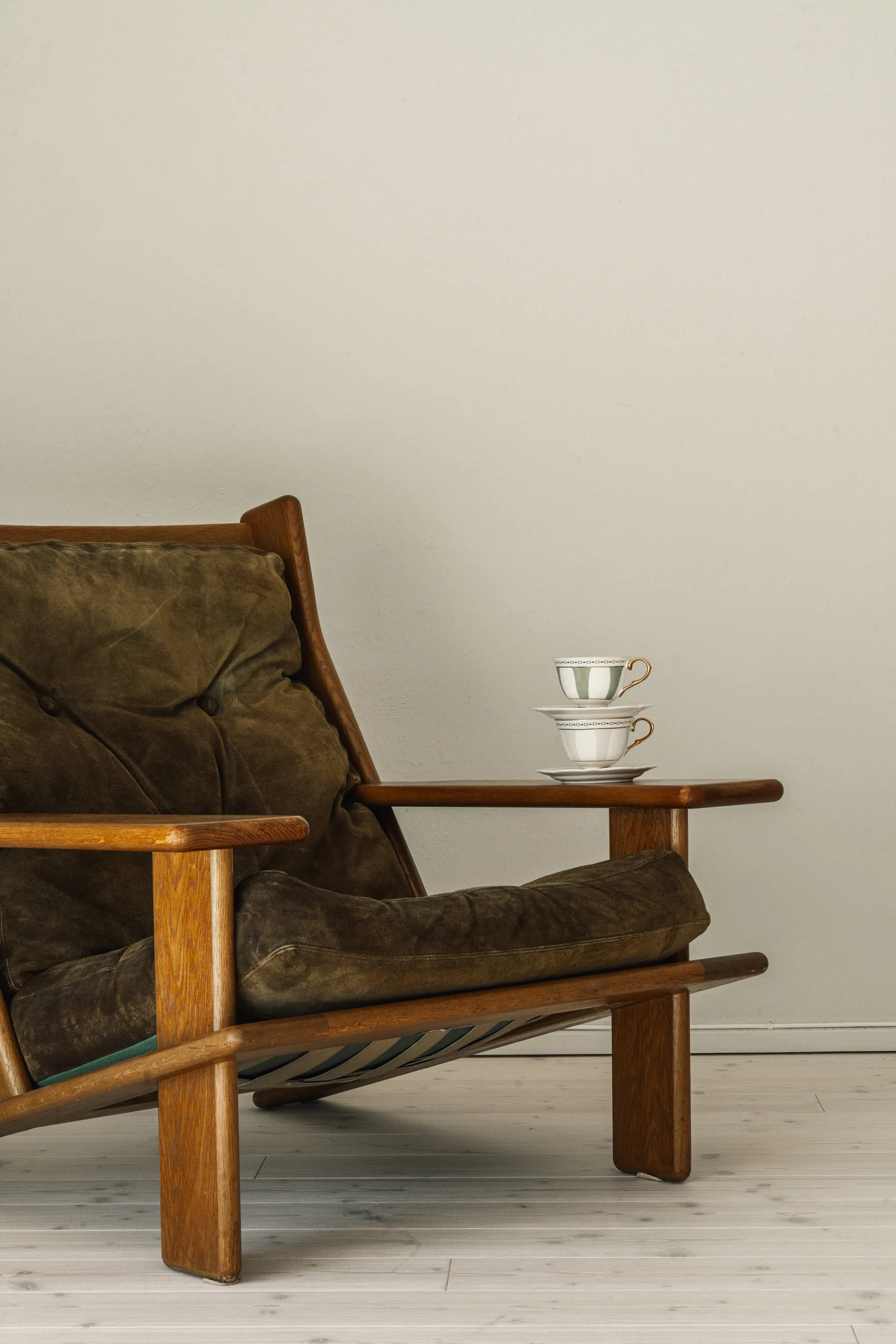 Strisce Tortora kop met schotel, 22 cl Hilke Collection