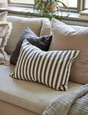 Bretagne kussenhoes - Chocolate, 40x60 cm - Himla